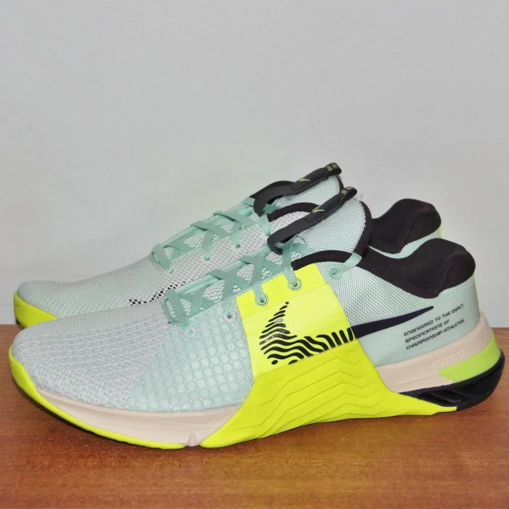 Nike Metcon 8 Crossfit Training Shoes Mens 11.5 Mint Foam Volt